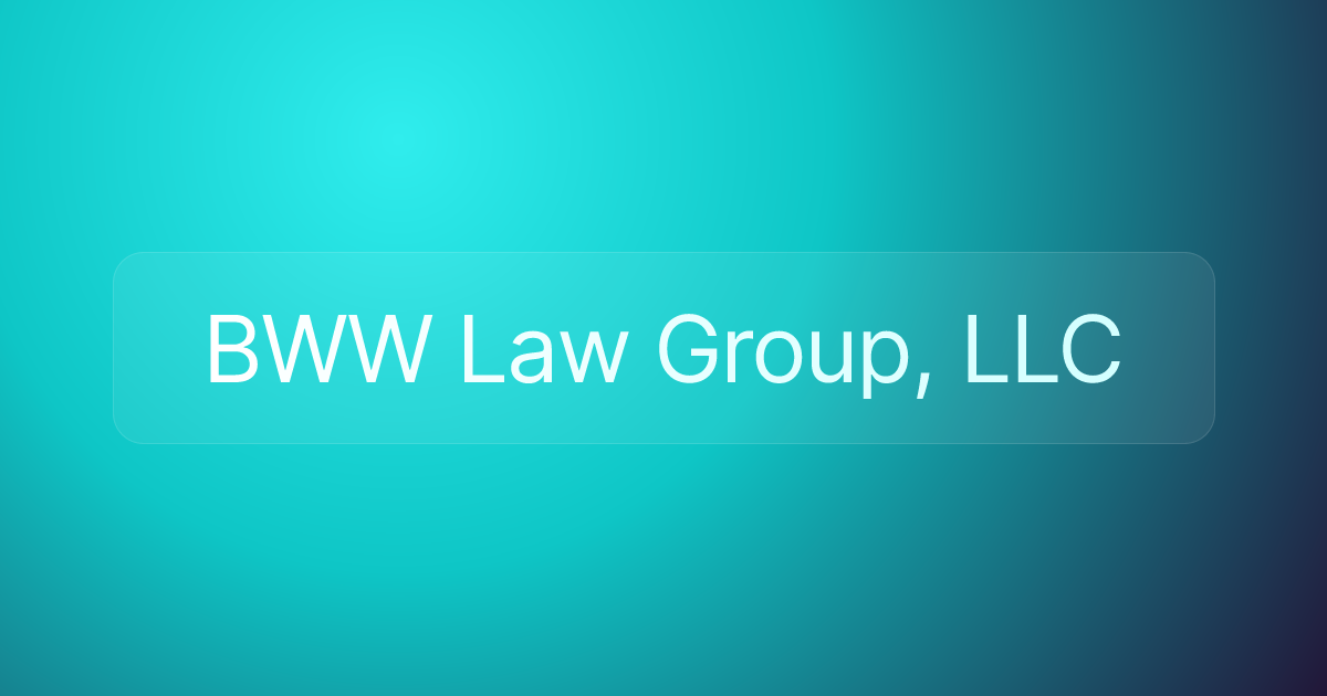 BWW Law Group, LLC