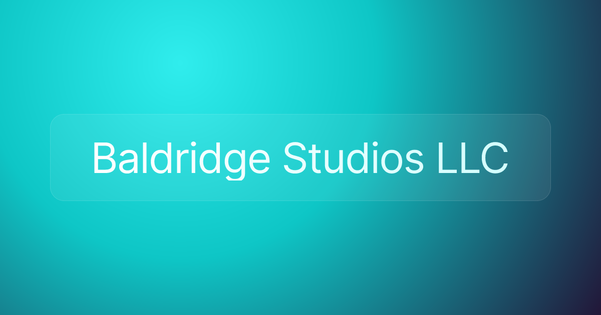 Baldridge Studios LLC
