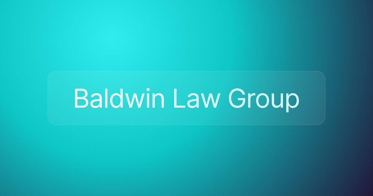 Baldwin Law Group
