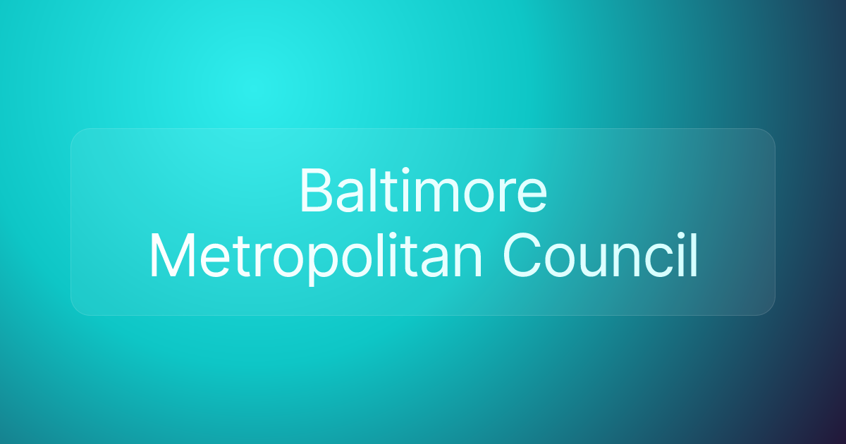 Baltimore Metropolitan Council