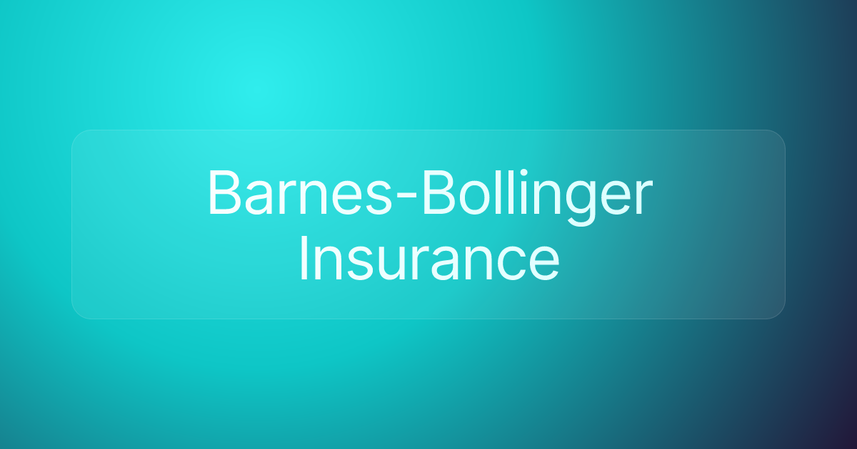 Barnes-Bollinger Insurance