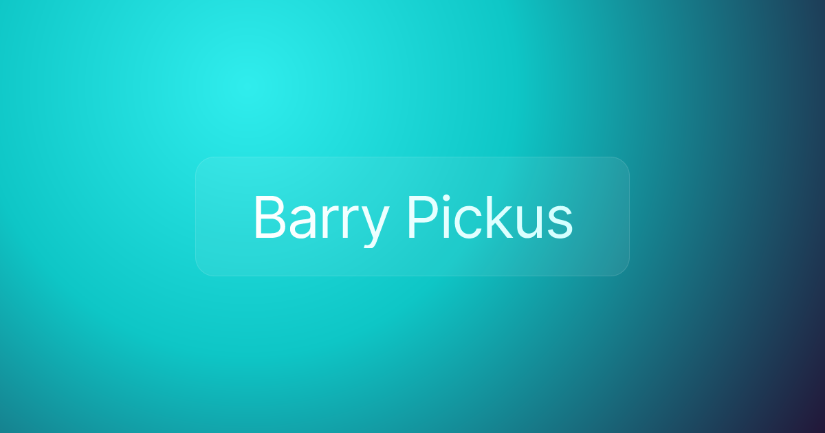 Barry Pickus