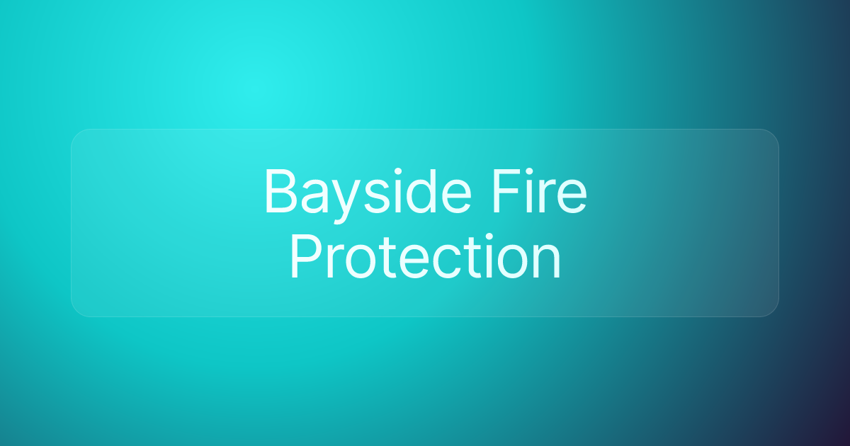 Bayside Fire Protection