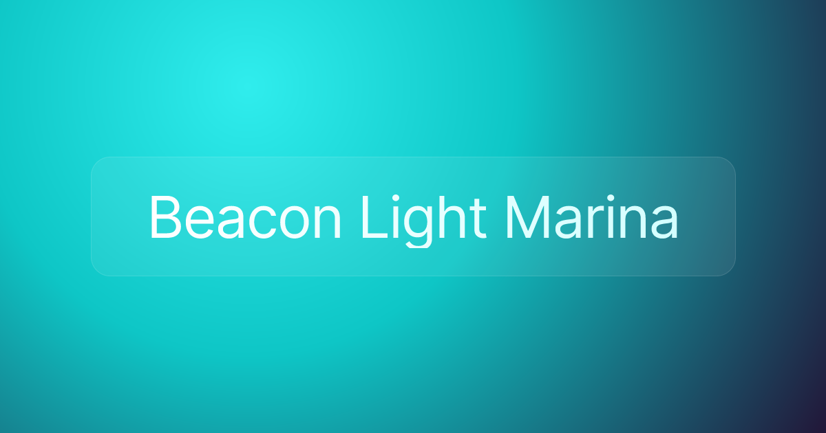 Beacon Light Marina