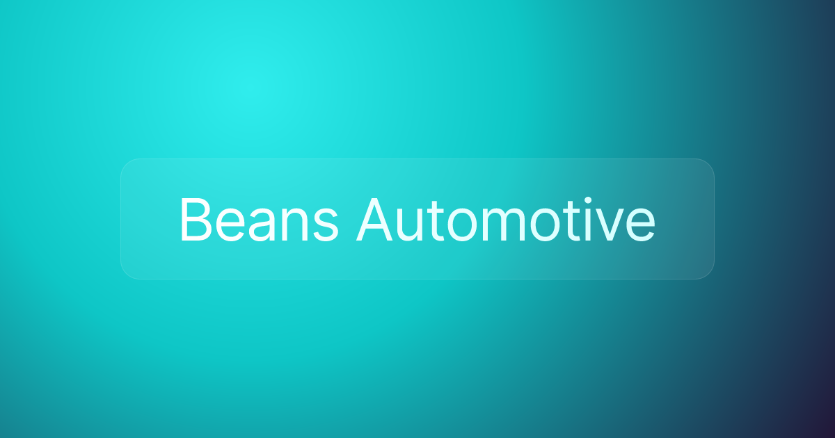 Beans Automotive