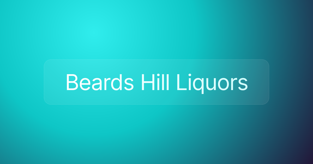 Beards Hill Liquors