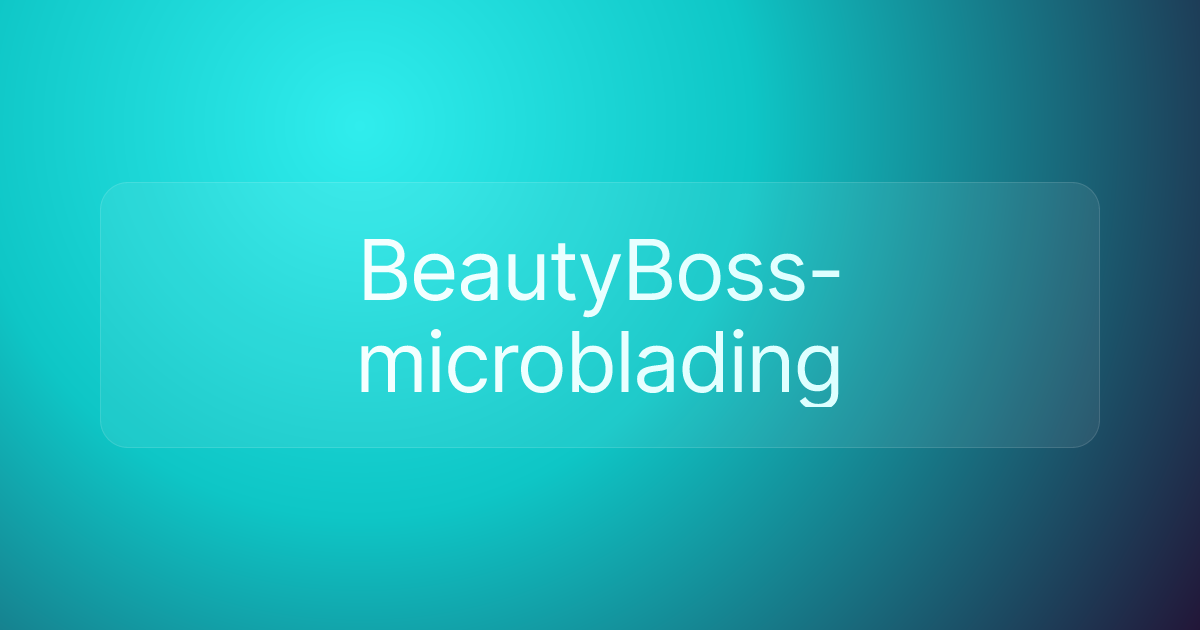 BeautyBoss-microblading