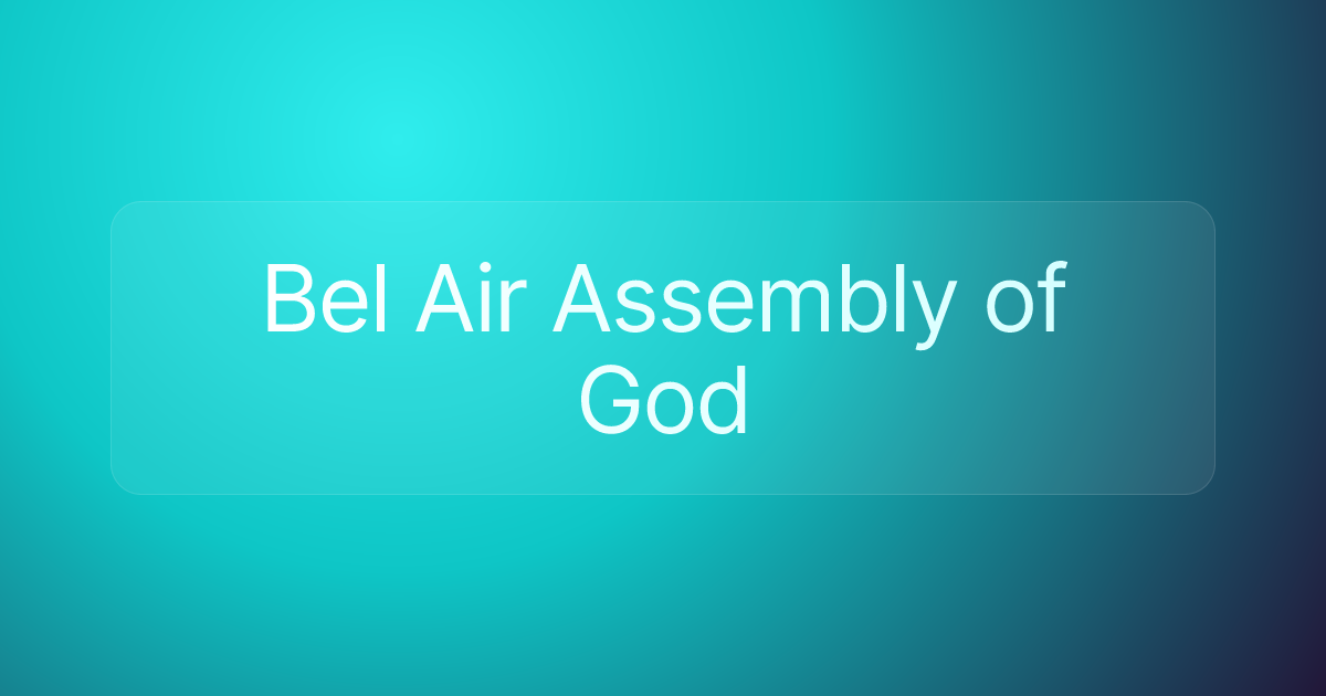 Bel Air Assembly of God