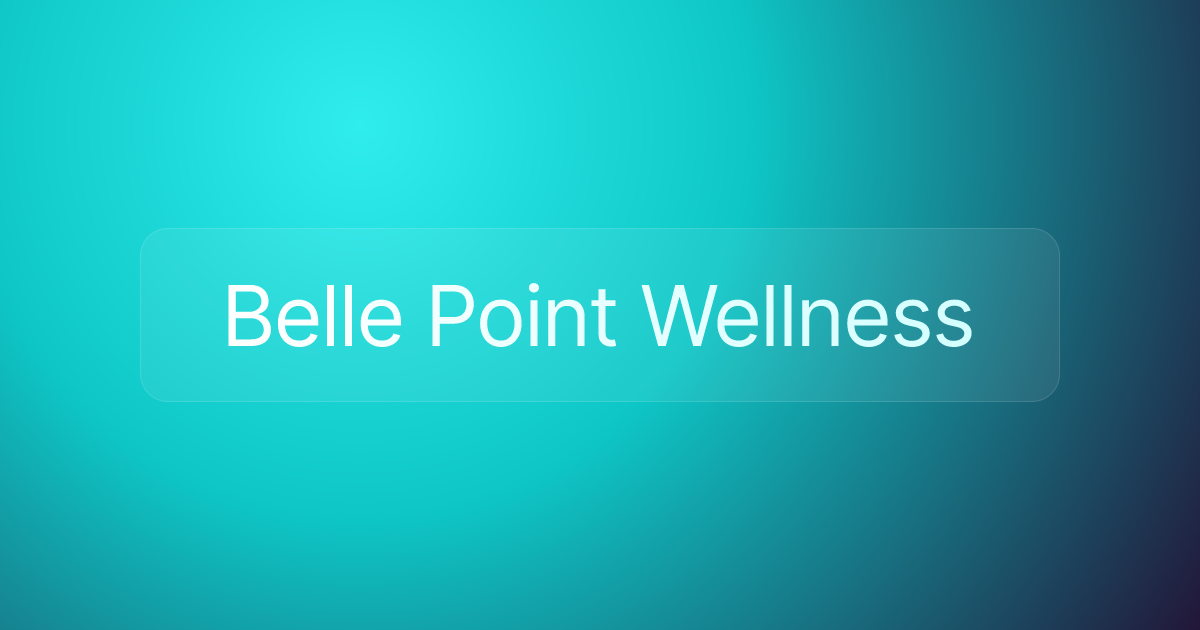 Belle Point Wellness