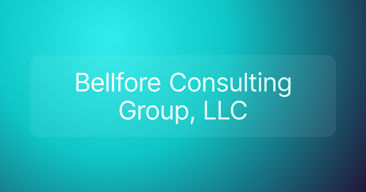 Bellfore Consulting Group, LLC