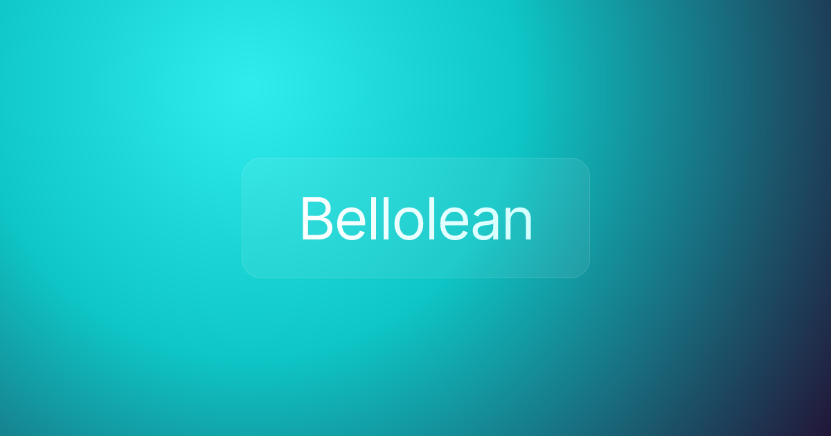 Bellolean
