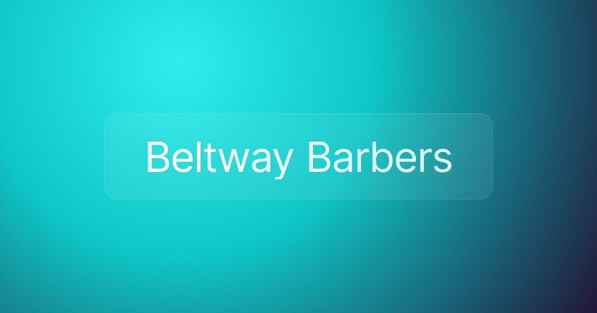 Beltway Barbers