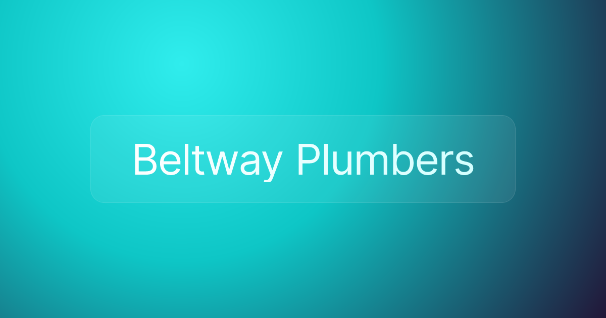 Beltway Plumbers