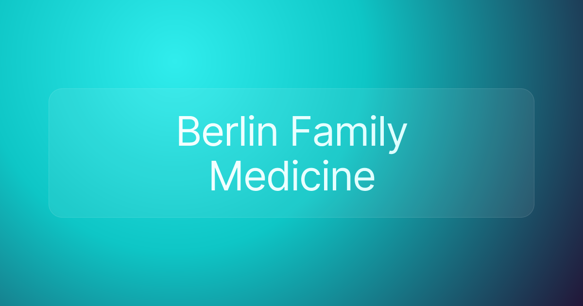 Berlin Family Medicine