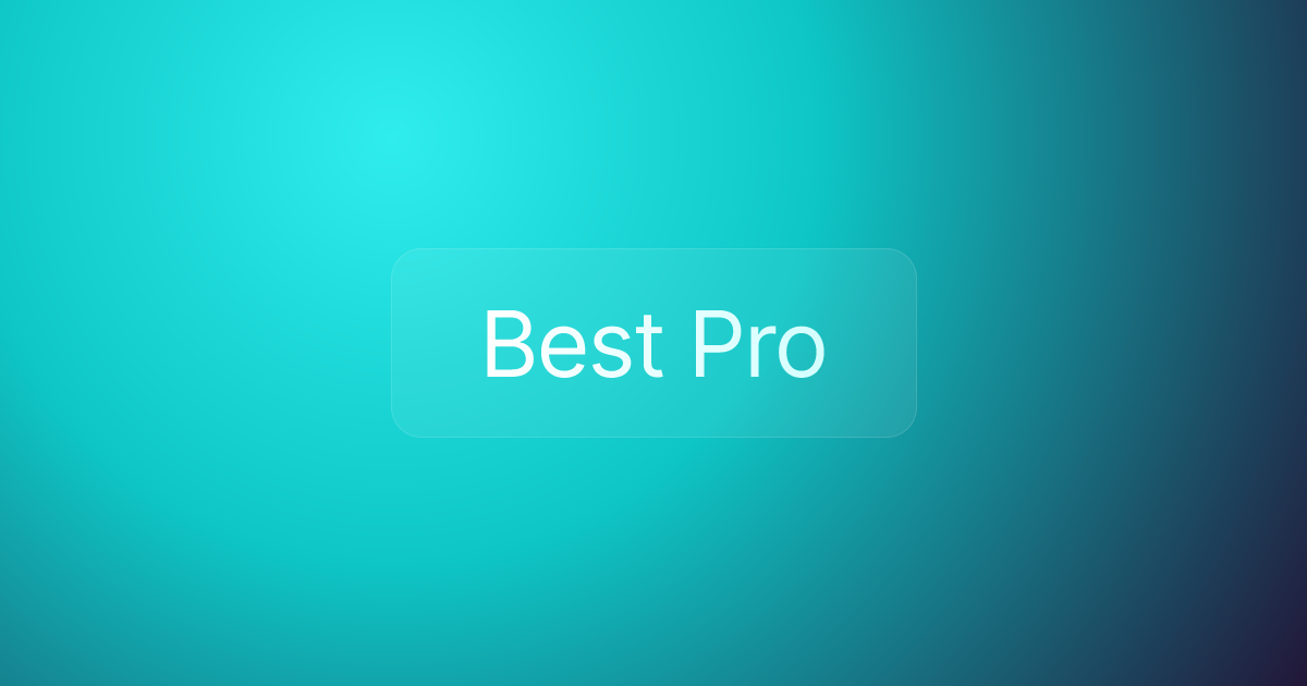 Best Pro