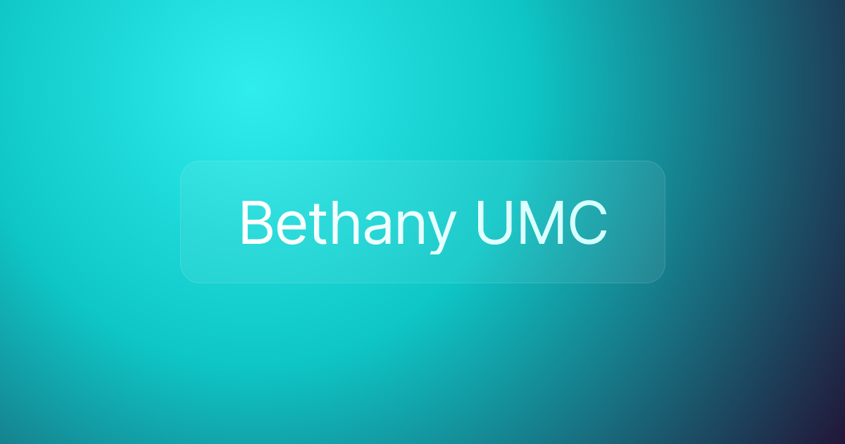 Bethany UMC