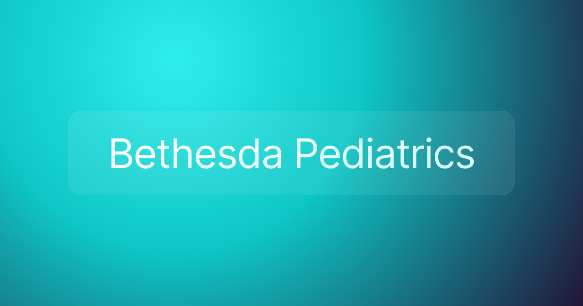 Bethesda Pediatrics