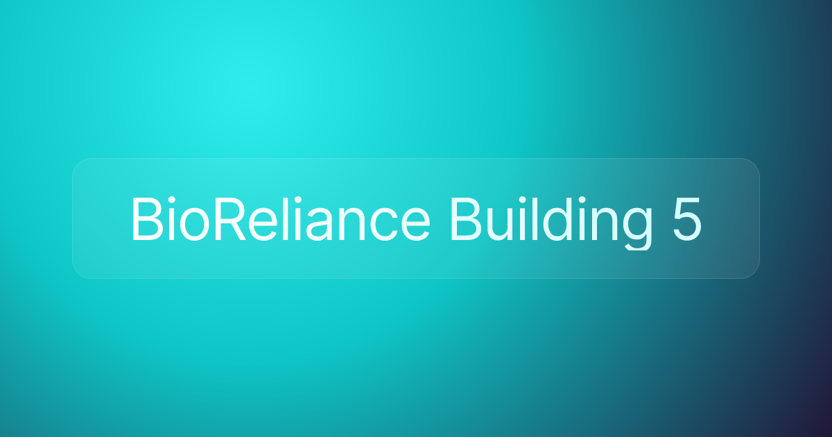 BioReliance Building 5