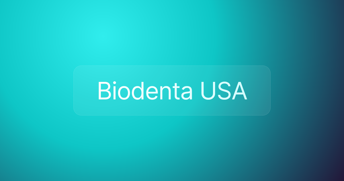 Biodenta USA