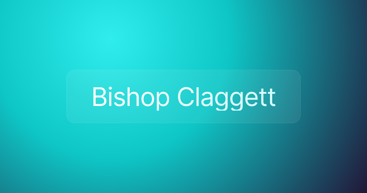 Bishop Claggett