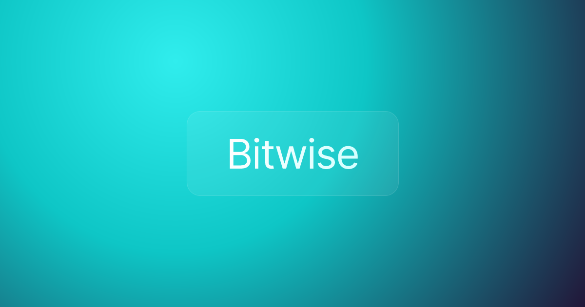 Bitwise