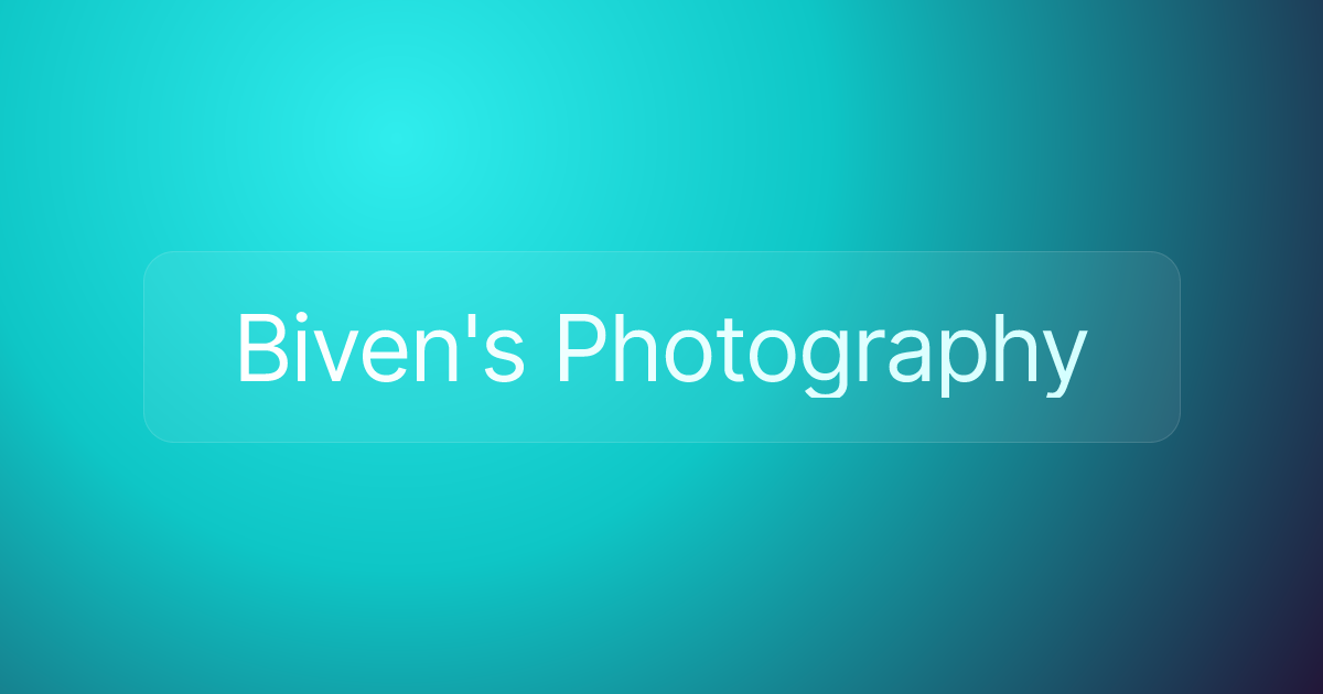Biven's Photography