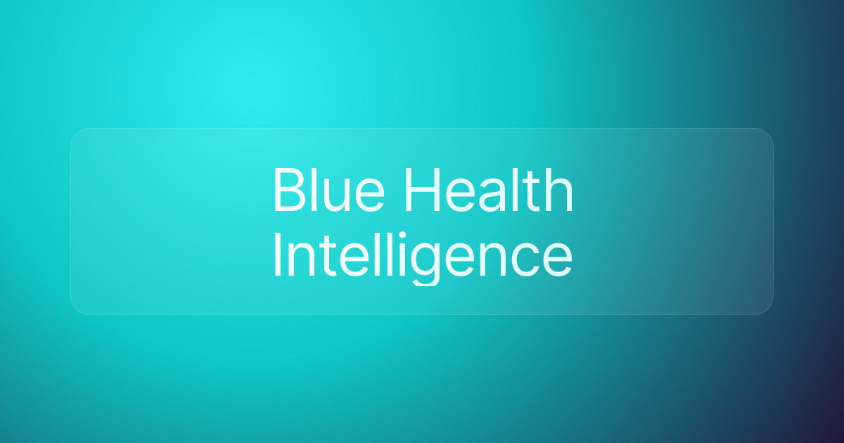 Blue Health Intelligence