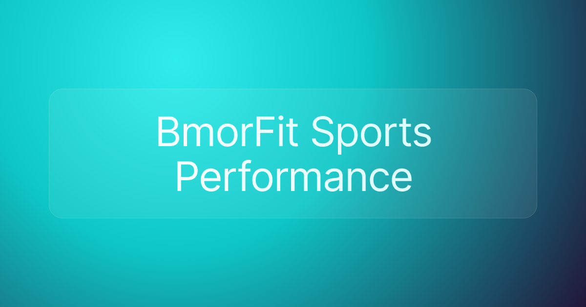 BmorFit Sports Performance