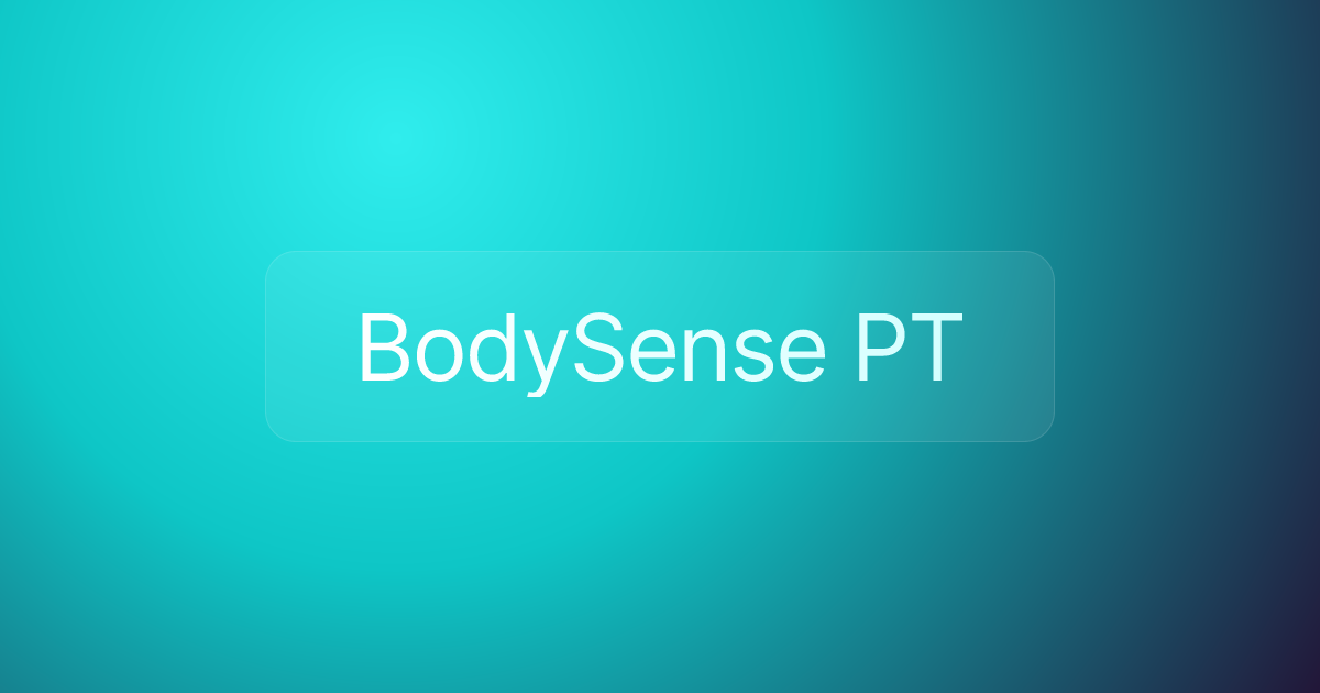 BodySense PT