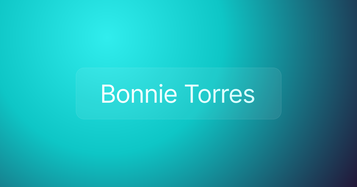 Bonnie Torres