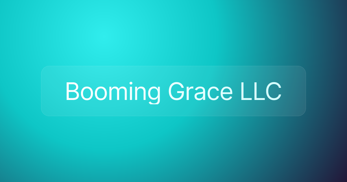 Booming Grace LLC