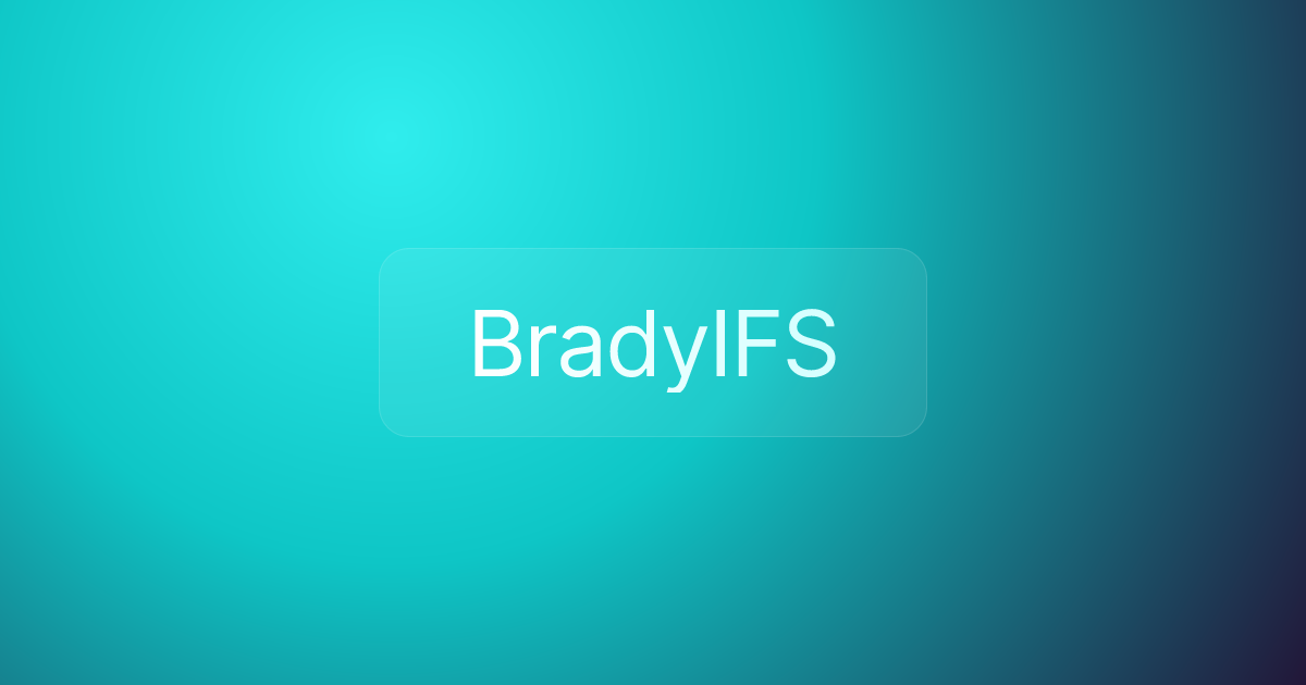 BradyIFS