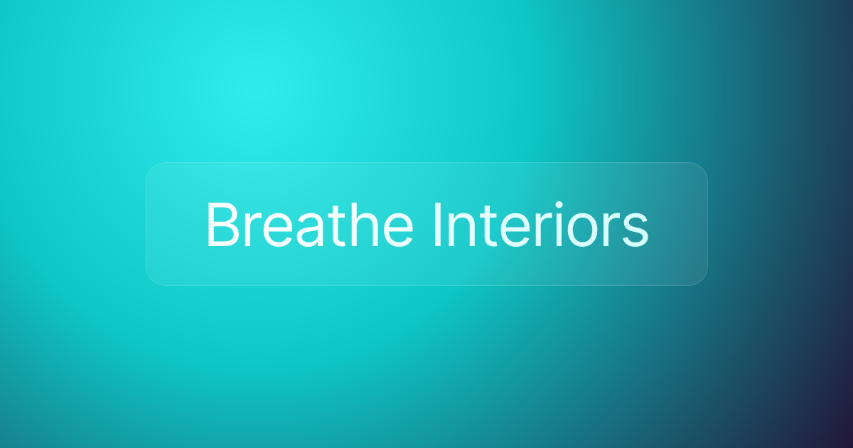Breathe Interiors