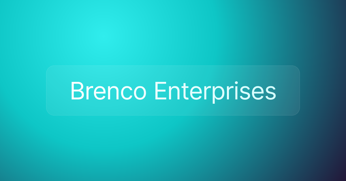 Brenco Enterprises