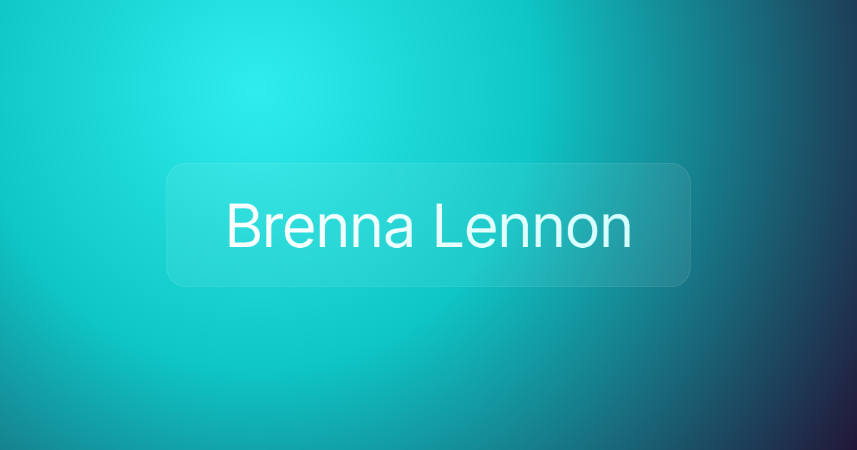 Brenna Lennon