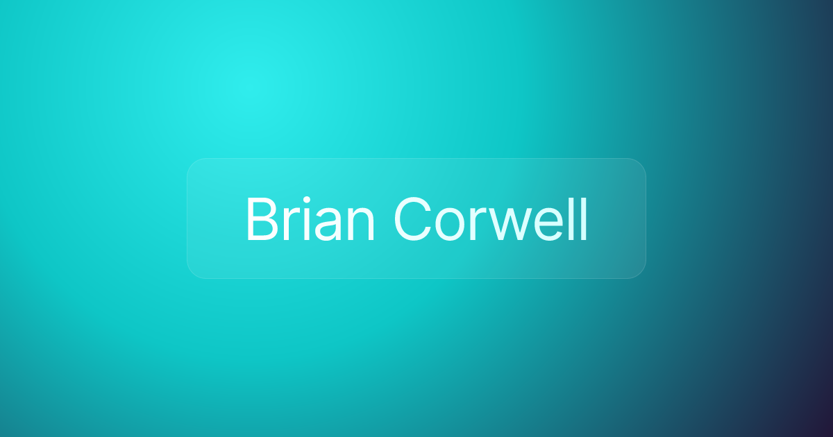 Brian Corwell