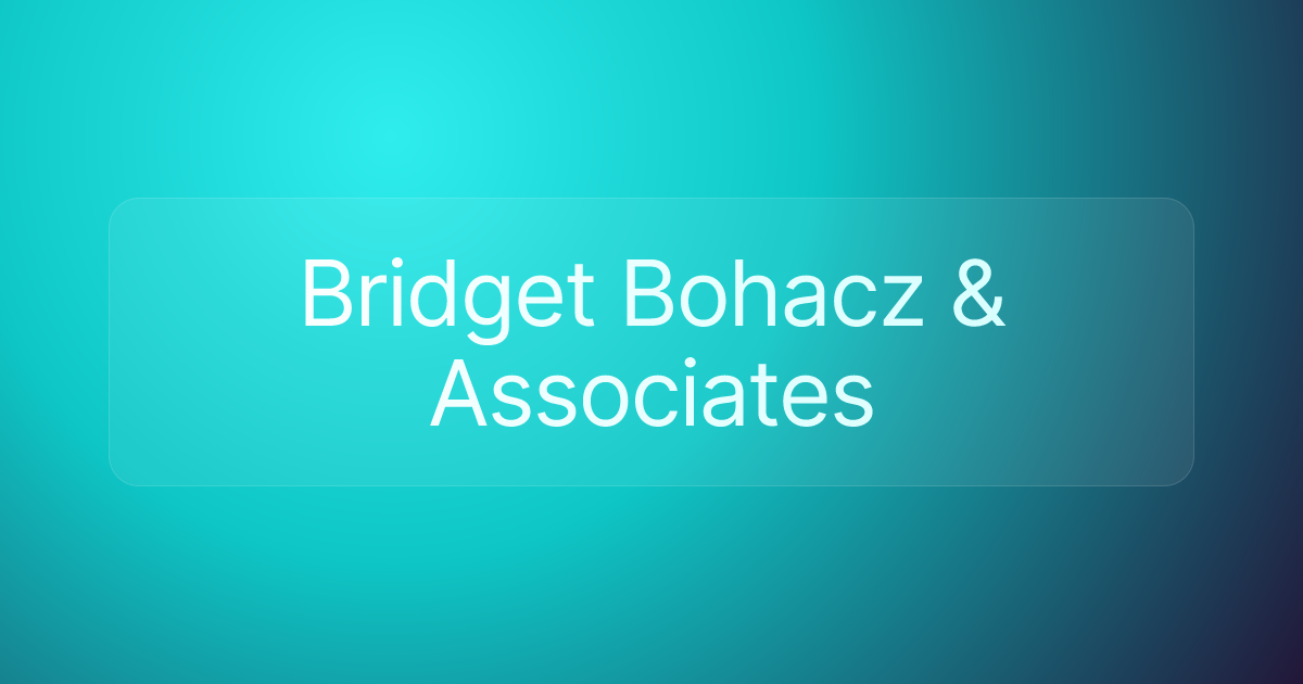 Bridget Bohacz & Associates
