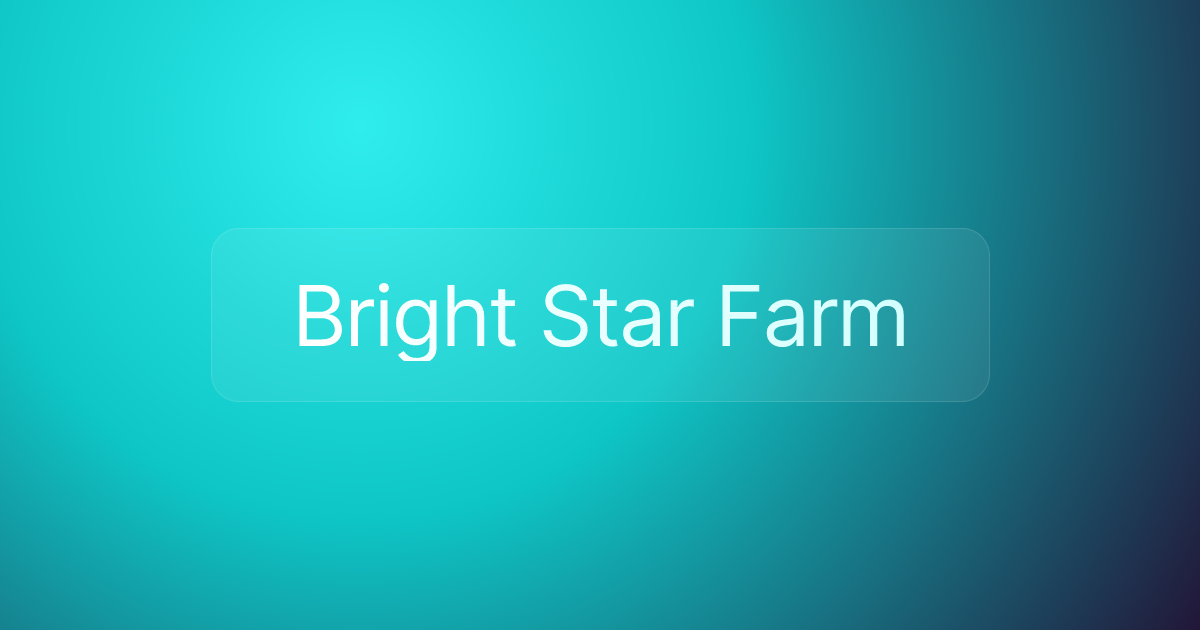 Bright Star Farm