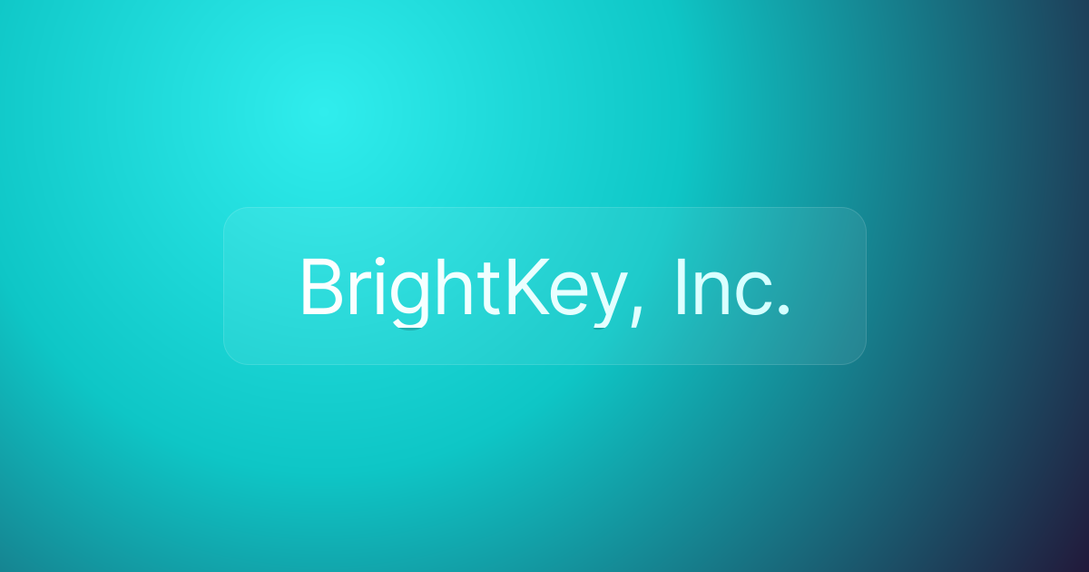 BrightKey, Inc.
