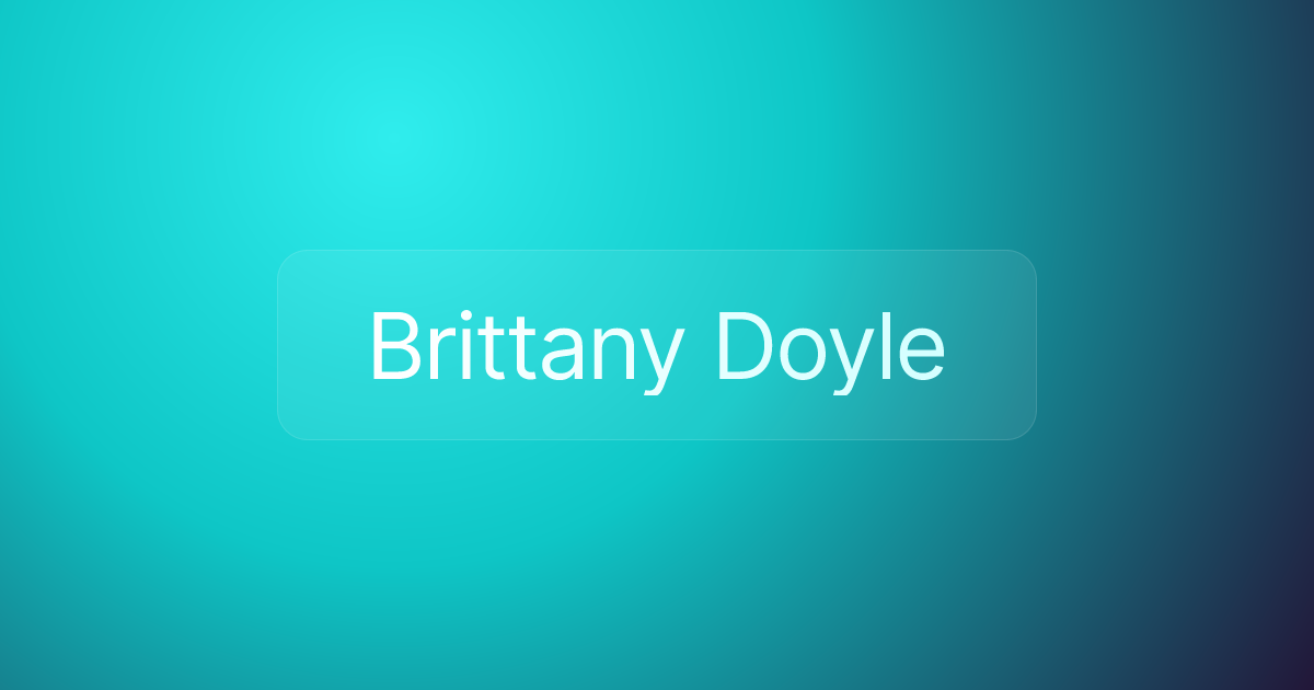 Brittany Doyle