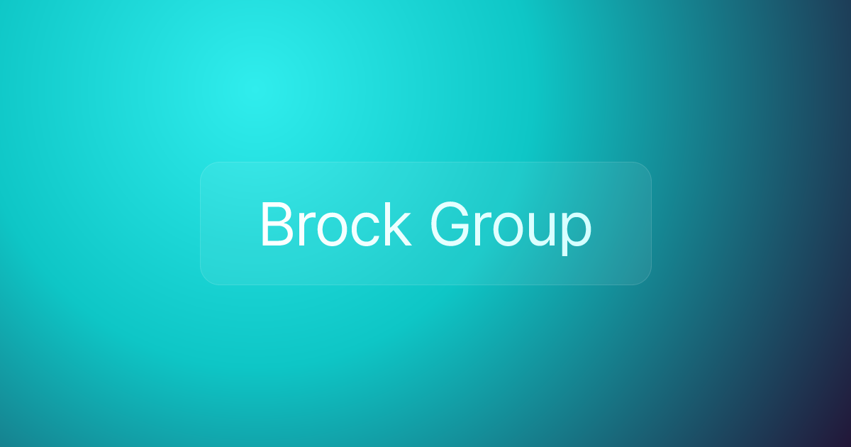 Brock Group