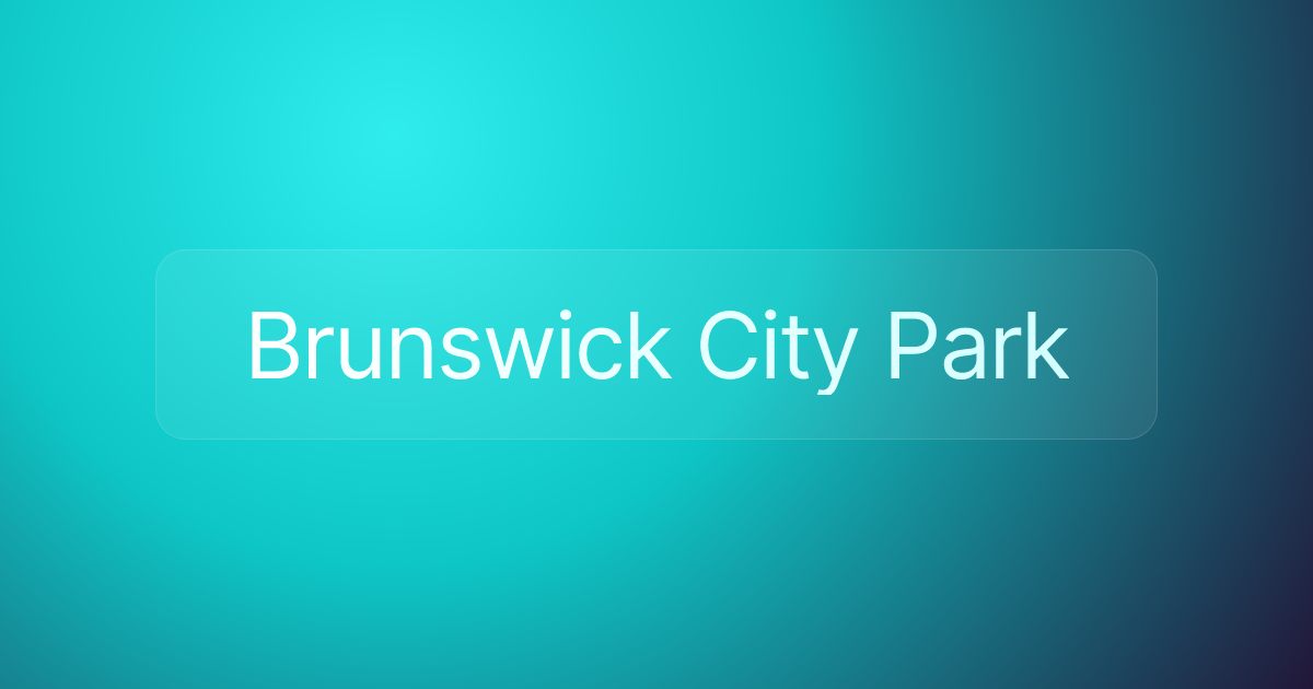 Brunswick City Park