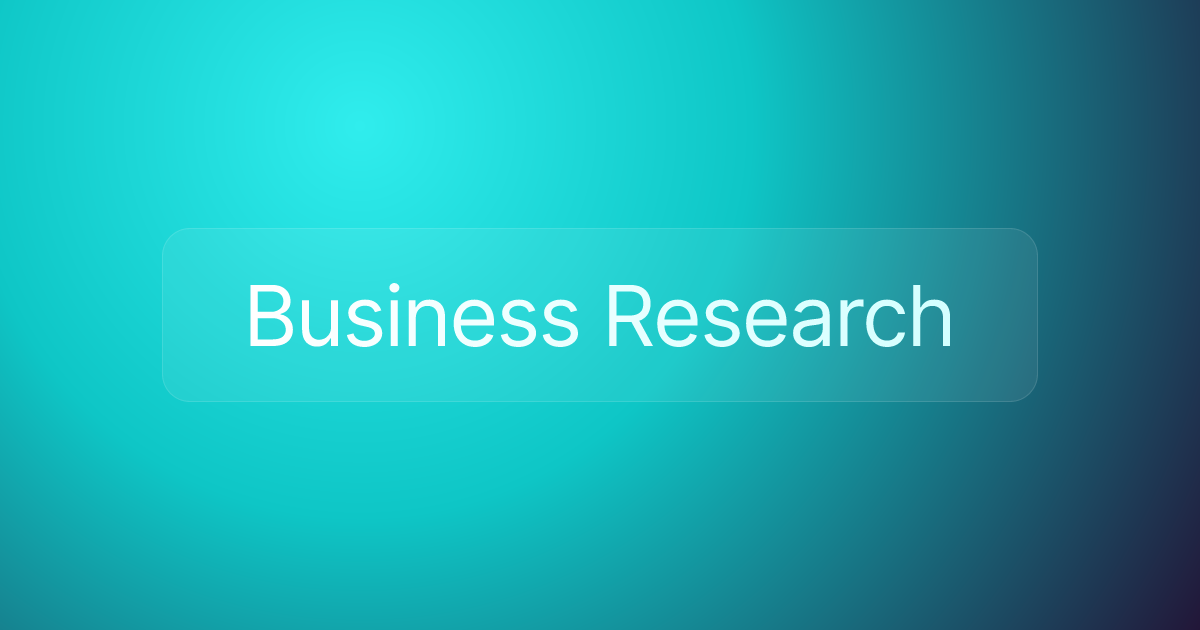 Business Research