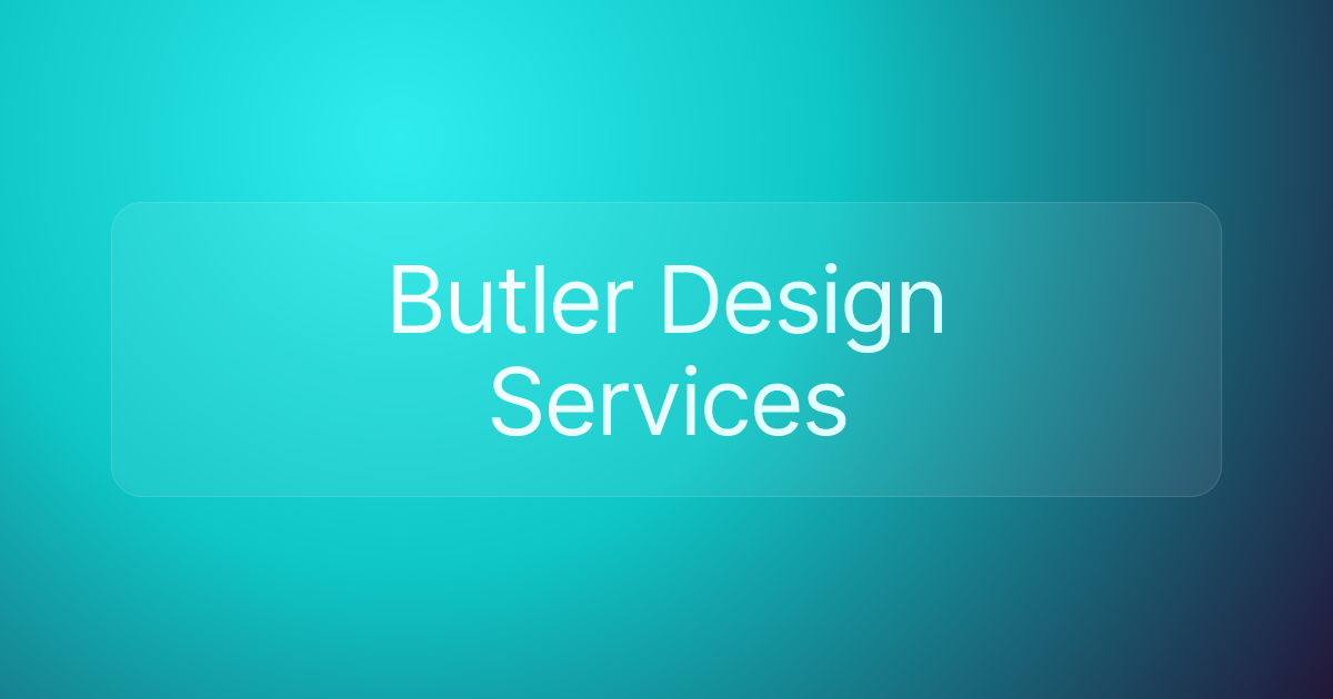 Butler Design Services