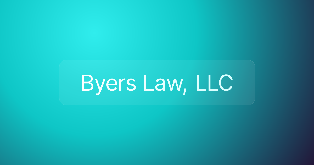 Byers Law, LLC