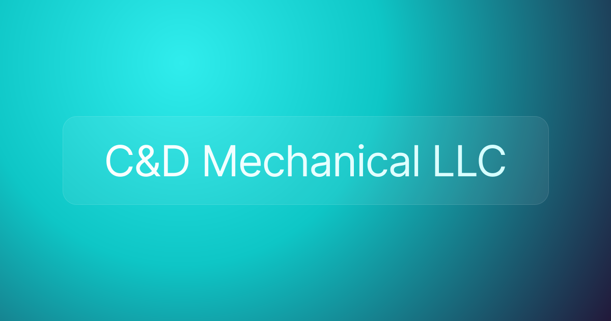 C&D Mechanical LLC