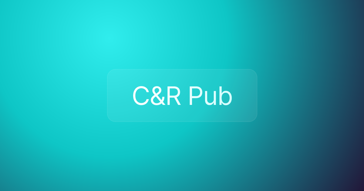 C&R Pub