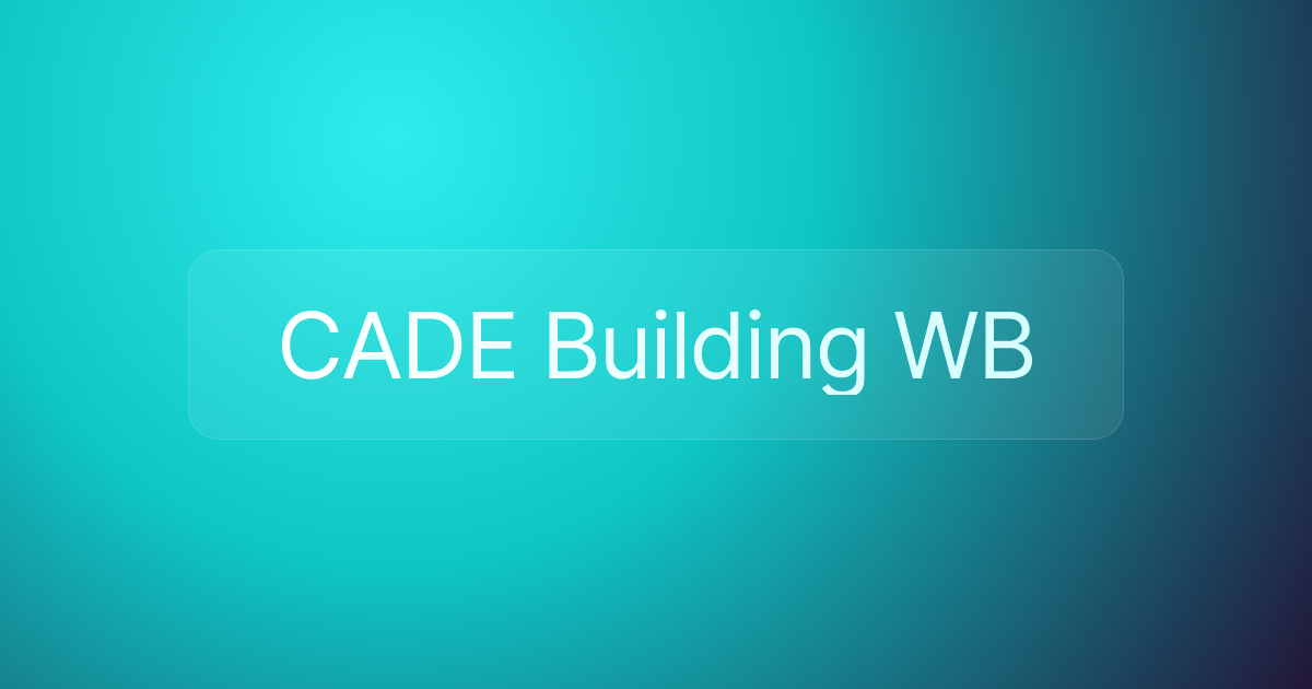 CADE Building WB