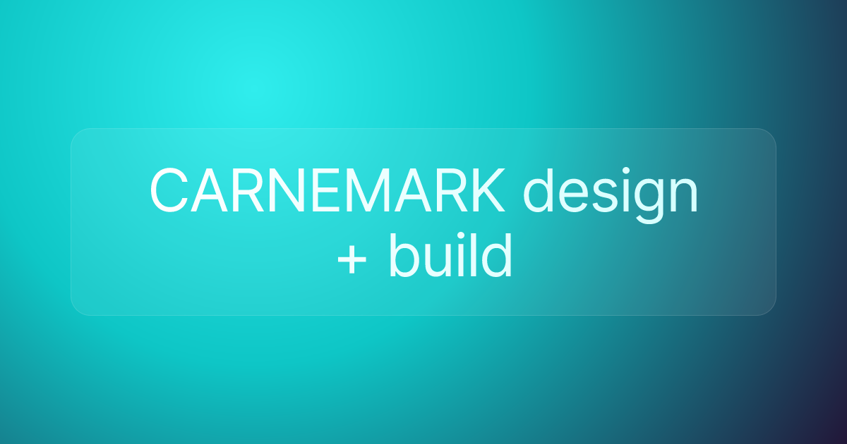 CARNEMARK design + build