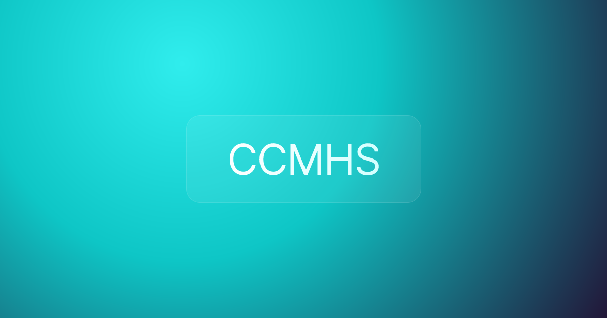 CCMHS